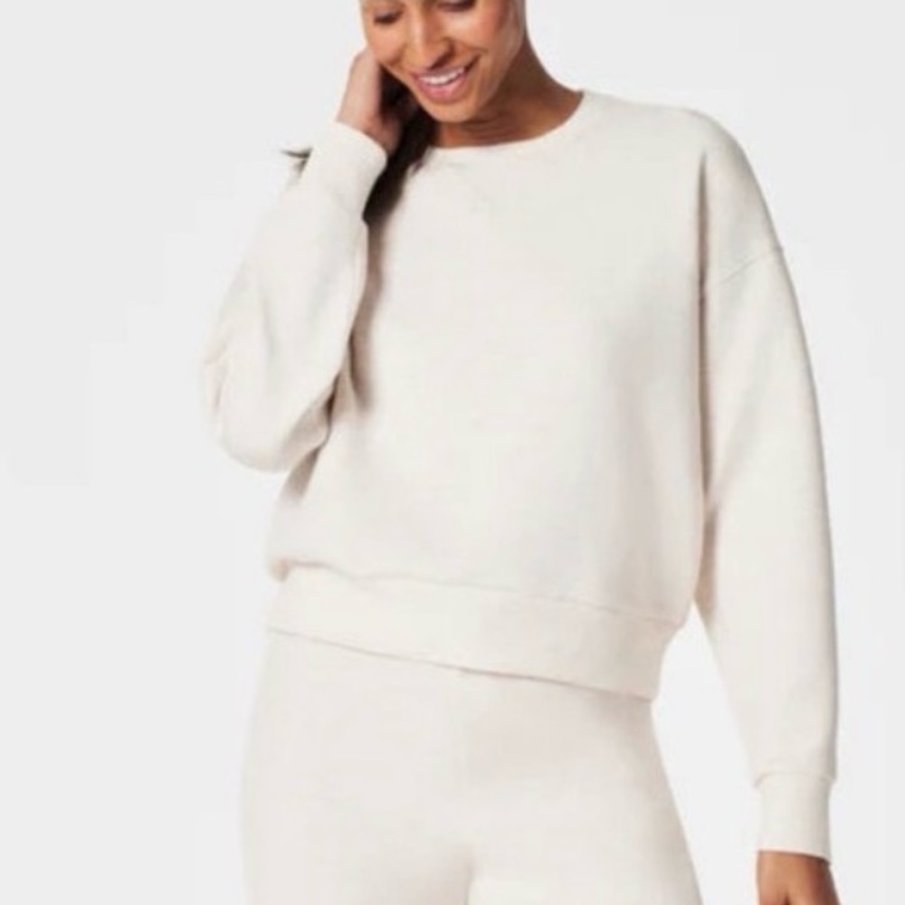 SPANX AirEssentials Crewneck - Oatmeal